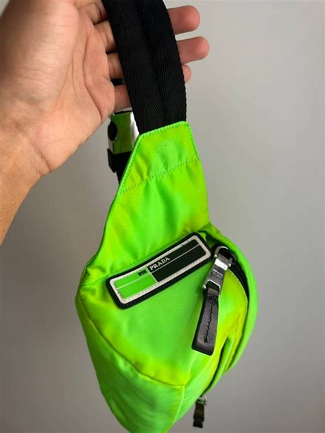 prada neon belt bag|Prada purses.